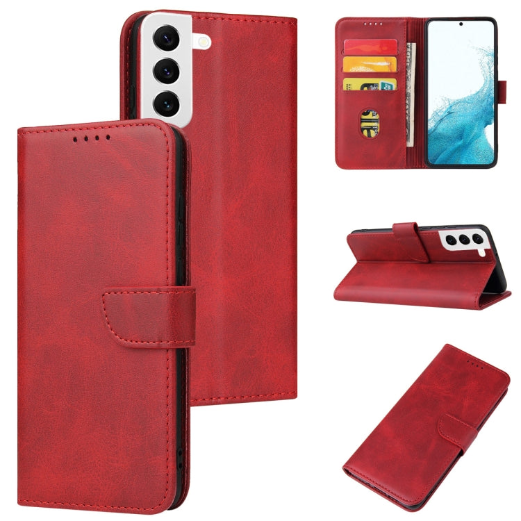Custodia per telefono in pelle flip con fibbia in vitello, For Samsung Galaxy A03s, For Samsung Galaxy A13 5G, For Samsung Galaxy A33 5G, For Samsung Galaxy A53 5G, For Samsung Galaxy A73 5G, For Samsung Galaxy S22 5G, For Samsung Galaxy S22 Ultra 5G