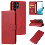 Custodia per telefono in pelle flip con fibbia in vitello, For Samsung Galaxy A03s, For Samsung Galaxy A13 5G, For Samsung Galaxy A33 5G, For Samsung Galaxy A53 5G, For Samsung Galaxy A73 5G, For Samsung Galaxy S22 5G, For Samsung Galaxy S22 Ultra 5G