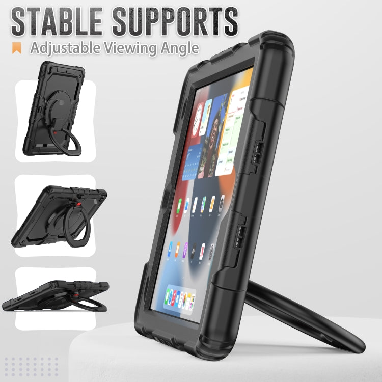 Porta bracciale in silicone + custodia per tablet PC, For iPad 10.2 2021 / 2020 / 2019, For iPad mini 2024 / mini 6