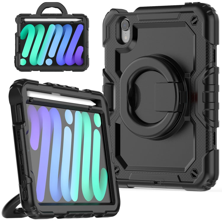 Porta bracciale in silicone + custodia per tablet PC, For iPad 10.2 2021 / 2020 / 2019, For iPad mini 2024 / mini 6
