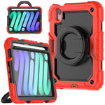 Porta bracciale in silicone + custodia per tablet PC, For iPad 10.2 2021 / 2020 / 2019, For iPad mini 2024 / mini 6