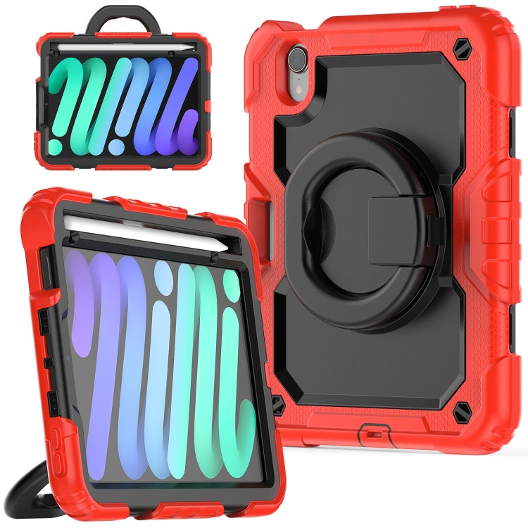 Porta bracciale in silicone + custodia per tablet PC, For iPad 10.2 2021 / 2020 / 2019, For iPad mini 2024 / mini 6