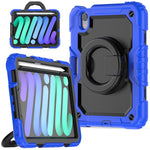 Porta bracciale in silicone + custodia per tablet PC, For iPad 10.2 2021 / 2020 / 2019, For iPad mini 2024 / mini 6