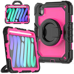 Porta bracciale in silicone + custodia per tablet PC, For iPad 10.2 2021 / 2020 / 2019, For iPad mini 2024 / mini 6