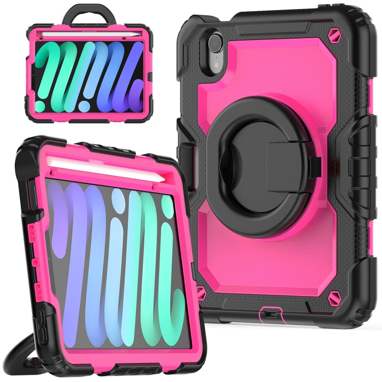 Porta bracciale in silicone + custodia per tablet PC, For iPad 10.2 2021 / 2020 / 2019, For iPad mini 2024 / mini 6