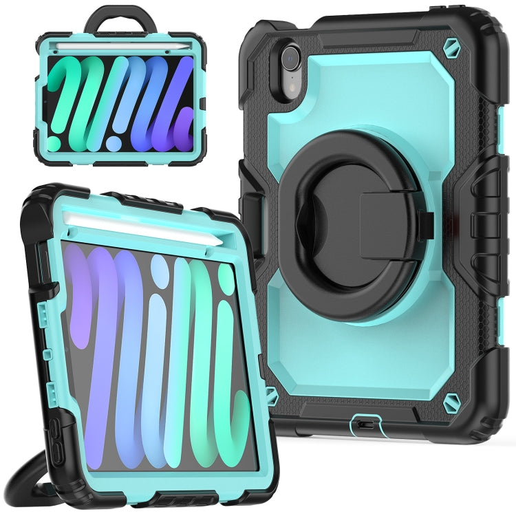 Porta bracciale in silicone + custodia per tablet PC, For iPad 10.2 2021 / 2020 / 2019, For iPad mini 2024 / mini 6