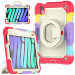 Porta bracciale in silicone + custodia per tablet PC, For iPad 10.2 2021 / 2020 / 2019, For iPad mini 2024 / mini 6