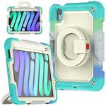 Porta bracciale in silicone + custodia per tablet PC, For iPad 10.2 2021 / 2020 / 2019, For iPad mini 2024 / mini 6