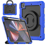Porta bracciale in silicone + custodia per tablet PC, For iPad Pro 12.9 2021
