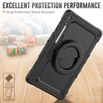 Porta bracciale in silicone + custodia per tablet PC, For Samsung Galaxy Tab S8 Ultra, For Samsung Galaxy Tab S8 / S7, For Samsung Galaxy Tab S8+ / S7+