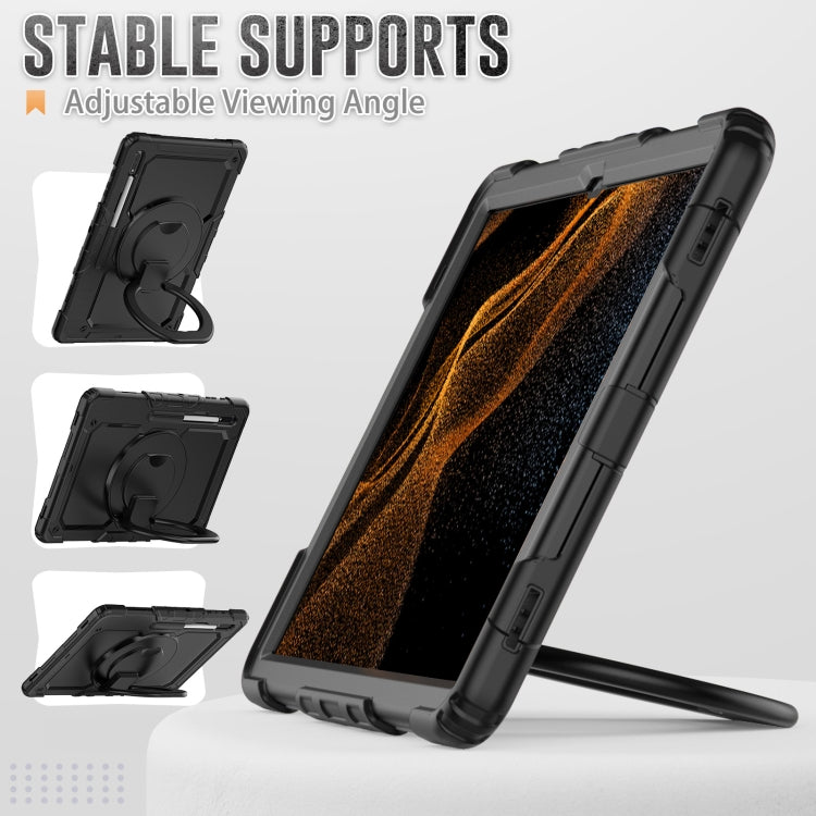 Porta bracciale in silicone + custodia per tablet PC, For Samsung Galaxy Tab S8 Ultra, For Samsung Galaxy Tab S8 / S7, For Samsung Galaxy Tab S8+ / S7+