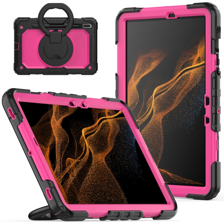 Porta bracciale in silicone + custodia per tablet PC, For Samsung Galaxy Tab S8 Ultra, For Samsung Galaxy Tab S8 / S7, For Samsung Galaxy Tab S8+ / S7+