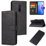 Custodia per telefono in pelle flip con fibbia in vitello, For OPPO A15, For OPPO A55 5G, For OPPO A92s, For OPPO A93 5G, For OPPO F11 Pro, For OPPO Reno5, For OPPO Reno6 4G, For Realme C15