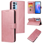 Custodia per telefono in pelle flip con fibbia in vitello, For OPPO A15, For OPPO A55 5G, For OPPO A92s, For OPPO A93 5G, For OPPO F11 Pro, For OPPO Reno5, For OPPO Reno6 4G, For Realme C15