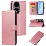 Custodia per telefono in pelle flip con fibbia in vitello, For Huawei P50, For Honor V40 5G