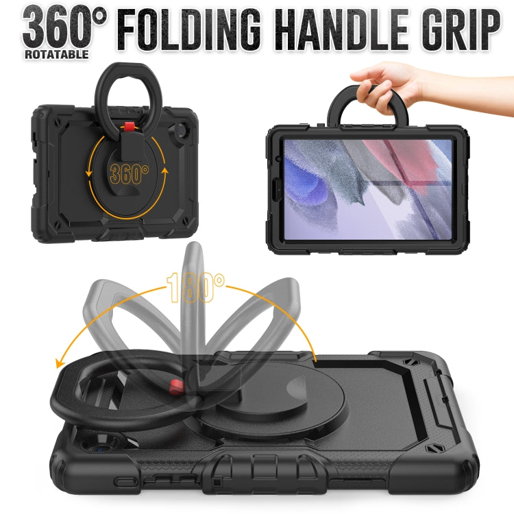 Porta bracciale in silicone + custodia per tablet PC, For Samsung Galaxy Tab A7 Lite, For Samsung Galaxy Galaxy Tab A8