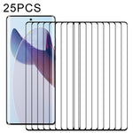 Pellicola in vetro temperato a schermo intero con bordo curvo 3D da 25 pezzi, For Motorola Moto X30 Pro (25 PCS), For Motorola Moto S30 Pro / Edge 30 Fusion (25 PCS)
