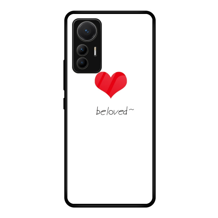 Custodia per telefono in vetro verniciato colorato, For Xiaomi Redmi K40S, For Xiaomi 12 Lite