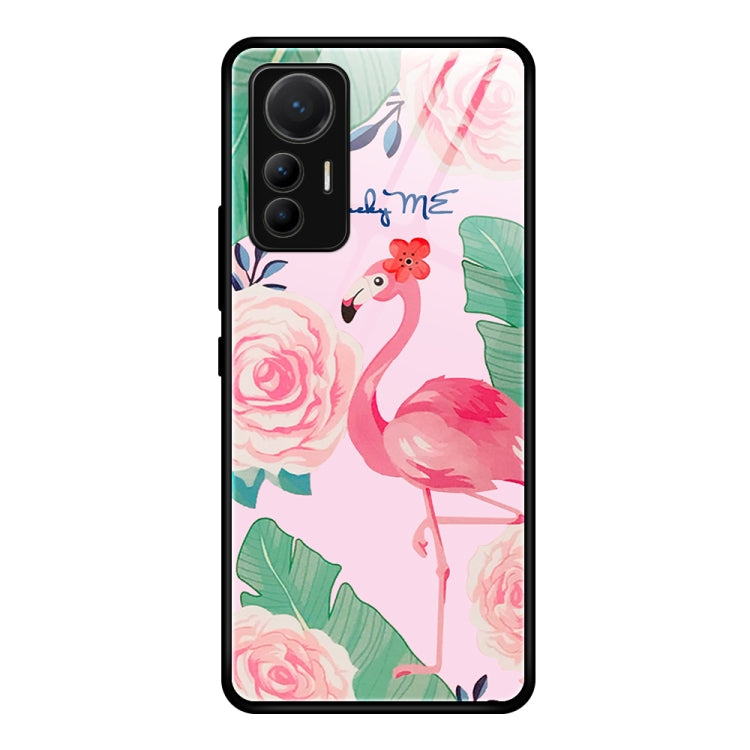 Custodia per telefono in vetro verniciato colorato, For Xiaomi Redmi K40S, For Xiaomi 12 Lite