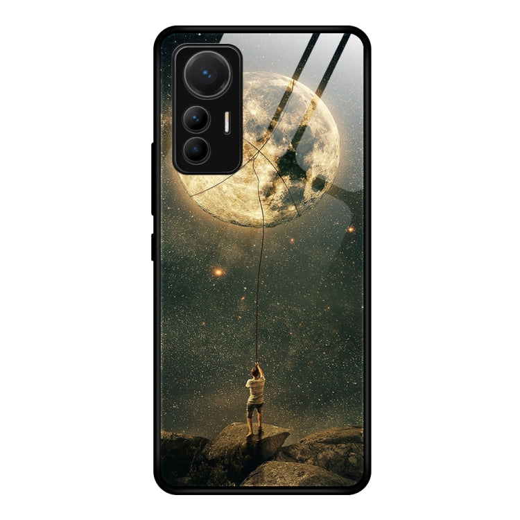 Custodia per telefono in vetro verniciato colorato, For Xiaomi Redmi K40S, For Xiaomi 12 Lite