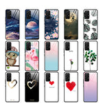 Custodia per telefono in vetro verniciato colorato, For Xiaomi Redmi K40S, For Xiaomi 12 Lite