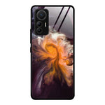 Custodia protettiva in vetro con motivo in marmo, For Xiaomi 12 Lite