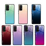 Custodia in vetro a colori sfumati, For Xiaomi 12 Lite