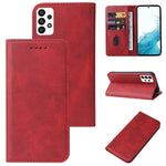 Custodia per telefono in pelle con vibrazione magnetica in vitello, For Samsung Galaxy A03s, For Samsung Galaxy A13 5G, For Samsung Galaxy A22 5G, For Samsung Galaxy A33 5G, For Samsung Galaxy A82 5G, For Samsung Galaxy S22 5G, For Samsung Galaxy S22+ ...