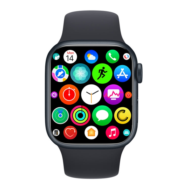 W17 Pro Max 1,9 pollici Bluetooth Promemoria messaggi di chiamata Smart Watch in silicone