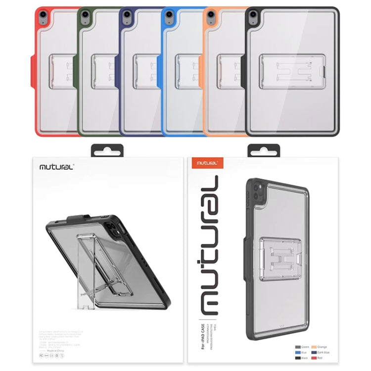 Mutural Custodia Porta Tablet Trasparente, For iPad 10.2 2021 / 2020 / 2019 / 10.5, For iPad Air 2022/ 2020 10.9, For iPad Pro 11 / 2021 / 2020 / 2018