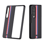 Custodia per telefono smerigliata verniciata effetto pelle, For Samsung Galaxy Z Fold4