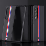 Custodia per telefono smerigliata verniciata effetto pelle, For Samsung Galaxy Z Fold4