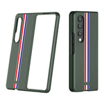 Custodia per telefono smerigliata verniciata effetto pelle, For Samsung Galaxy Z Fold4