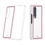 Custodia per telefono smerigliata verniciata effetto pelle, For Samsung Galaxy Z Fold4