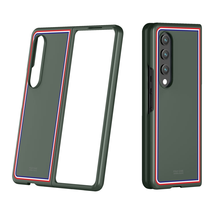 Custodia per telefono smerigliata verniciata effetto pelle, For Samsung Galaxy Z Fold4