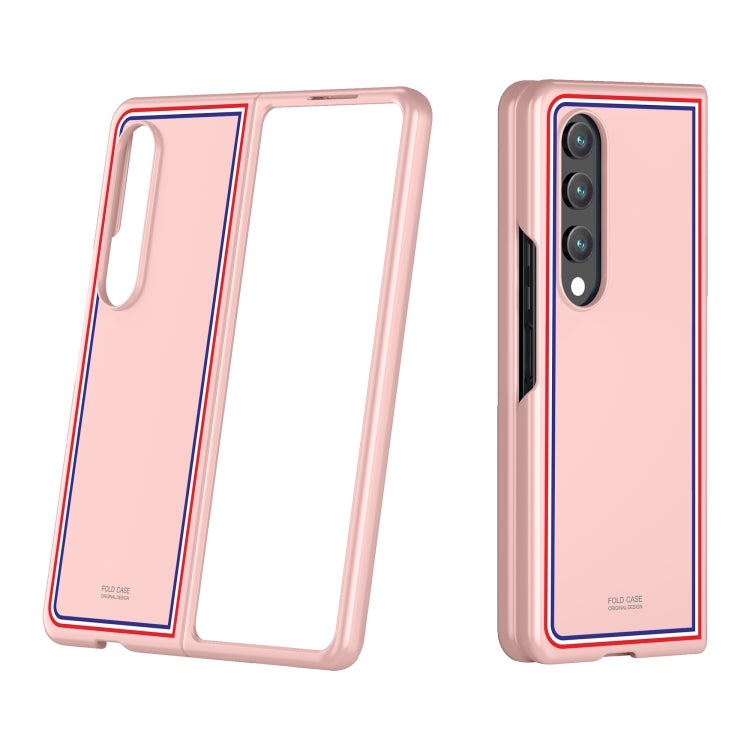 Custodia per telefono smerigliata verniciata effetto pelle, For Samsung Galaxy Z Fold4