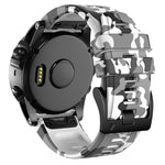 Cinturino in silicone mimetico per Garmin Fenix 7 e 7X
