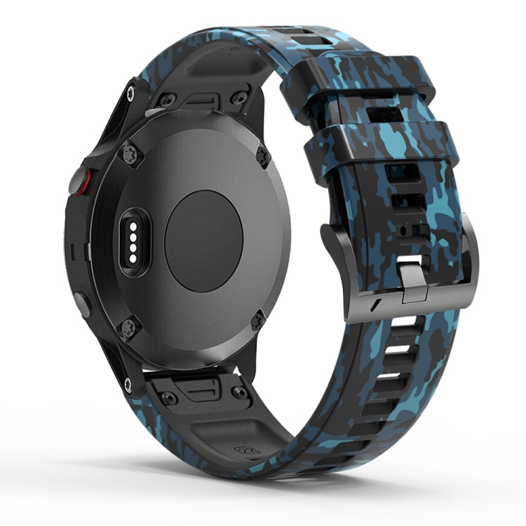 Cinturino in silicone mimetico per Garmin Fenix 7 e 7X