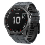 Cinturino in silicone mimetico per Garmin Fenix 7 e 7X