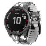 Cinturino in silicone mimetico per Garmin Fenix 7 e 7X