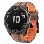 Cinturino in silicone mimetico per Garmin Fenix 7 e 7X