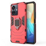 Custodia protettiva antiurto per PC + TPU con supporto per anello magnetico, For OPPO A97 5G, For vivo Y77 5G Global