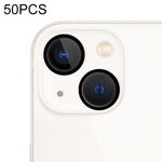 Pellicola per fotocamera posteriore in vetro temperato antiriflesso, For iPhone 14 / 14 Plus 50pcs, For iPhone 14 Pro / 14 Pro Max 50 PCS