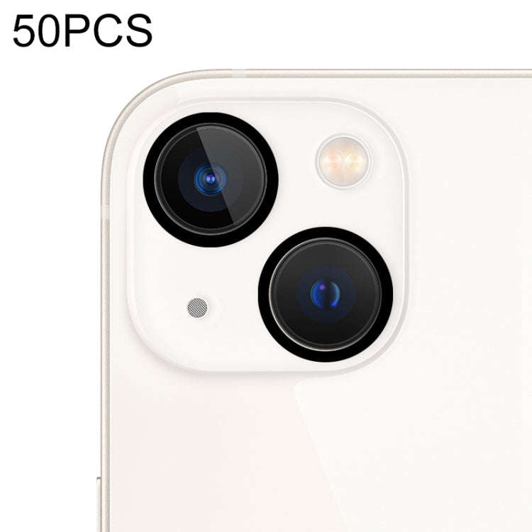 Pellicola per fotocamera posteriore in vetro temperato antiriflesso, For iPhone 14 / 14 Plus 50pcs, For iPhone 14 Pro / 14 Pro Max 50 PCS