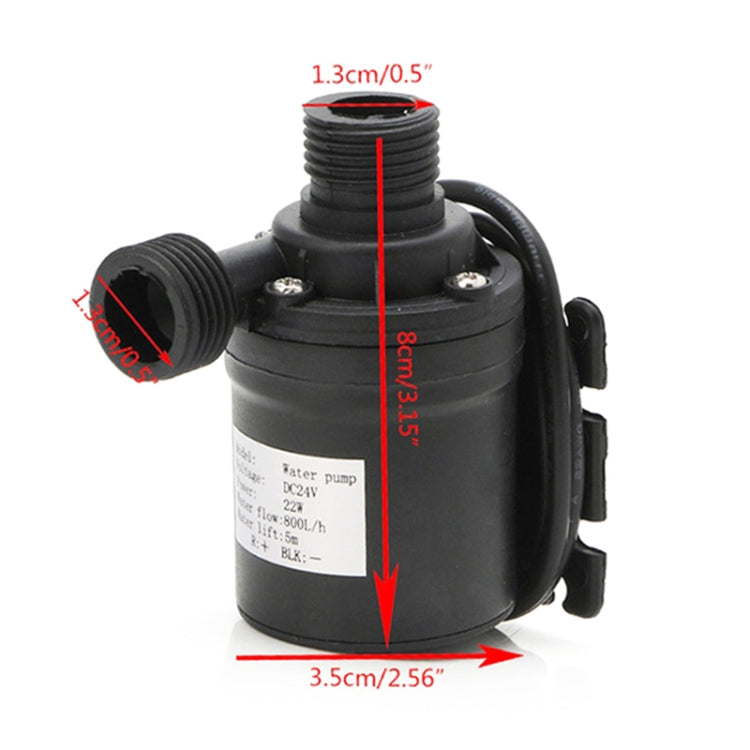 Pompa sommergibile con motore senza spazzole, DC12V 3M Lift, DC12V 5.5M Lift, DC24V 3M Lift, DC24V 5.5M Lift