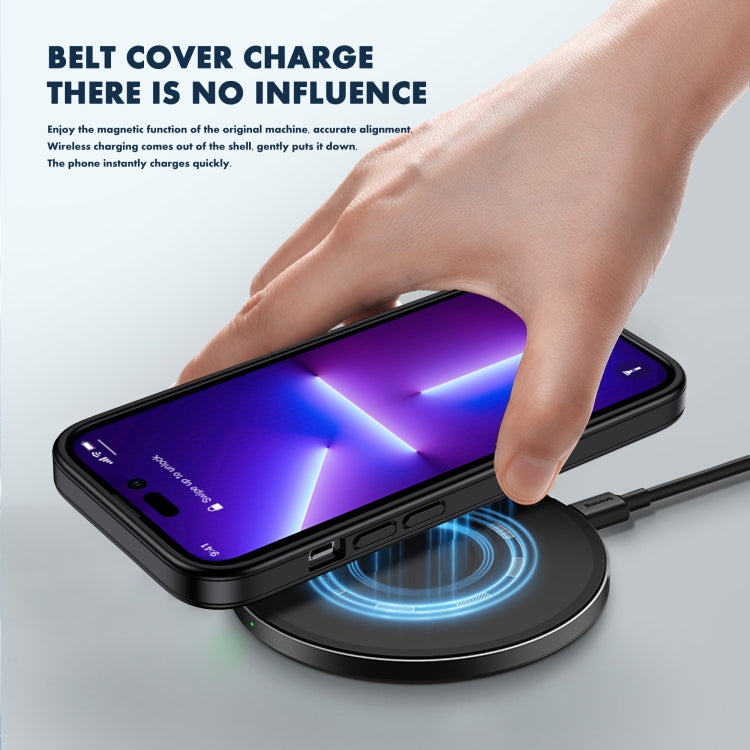 Custodia per telefono antiurto per airbag smerigliato serie Shadow, For iPhone 13, For iPhone 13 Pro, For iPhone 13 Pro Max, For iPhone 12, For iPhone 12 Pro