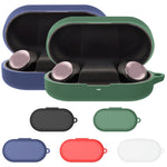 Custodia per auricolari Bluetooth in silicone EQ con moschettone, For B&O Beoplay, For B&O Beoplay EX