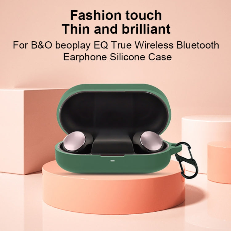 Custodia per auricolari Bluetooth in silicone EQ con moschettone, For B&O Beoplay, For B&O Beoplay EX