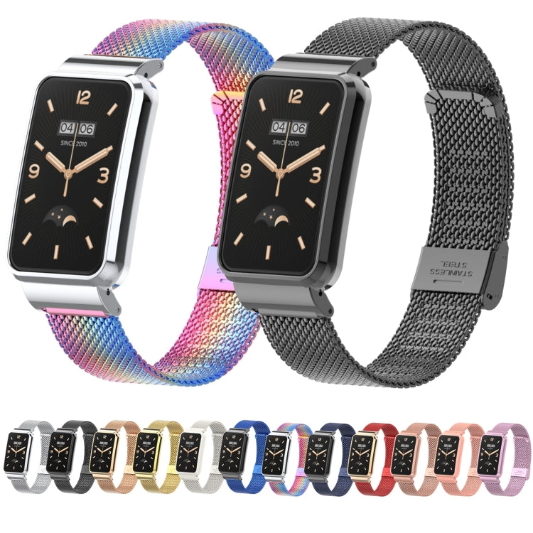 Cinturino per orologio in acciaio con fibbia Milano, For Xiaomi Mi Band 7 Pro