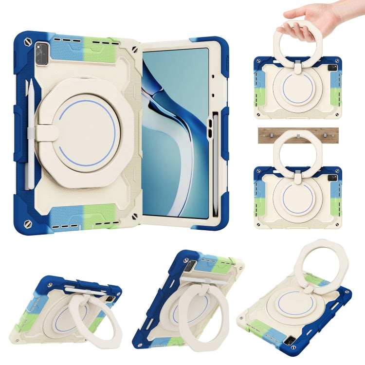 Armor Contrast Colour Silicone + custodia per tablet PC, For Huawei MatePad Pro 12.6 2021